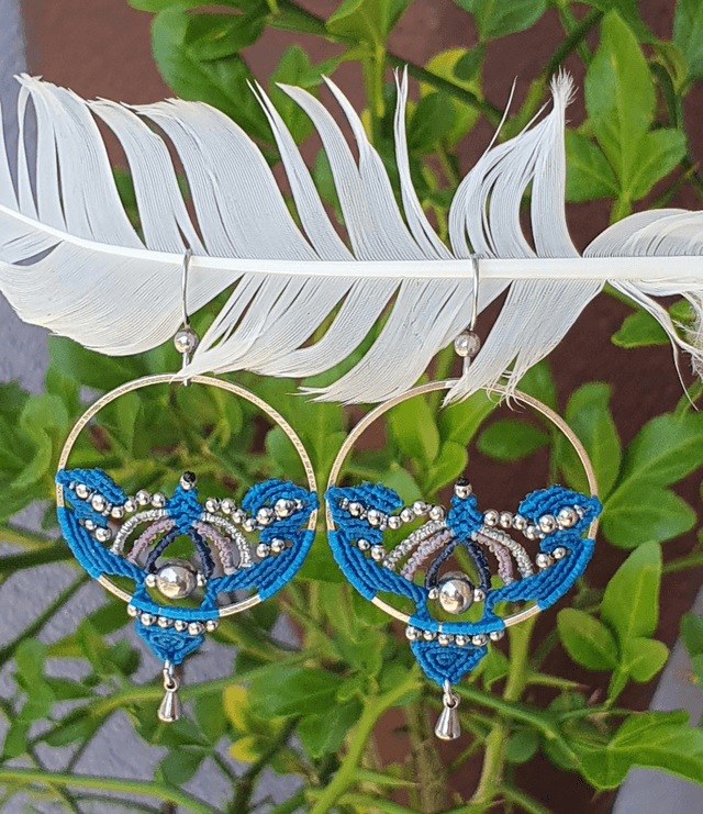Boucles d'oreilles très originales 